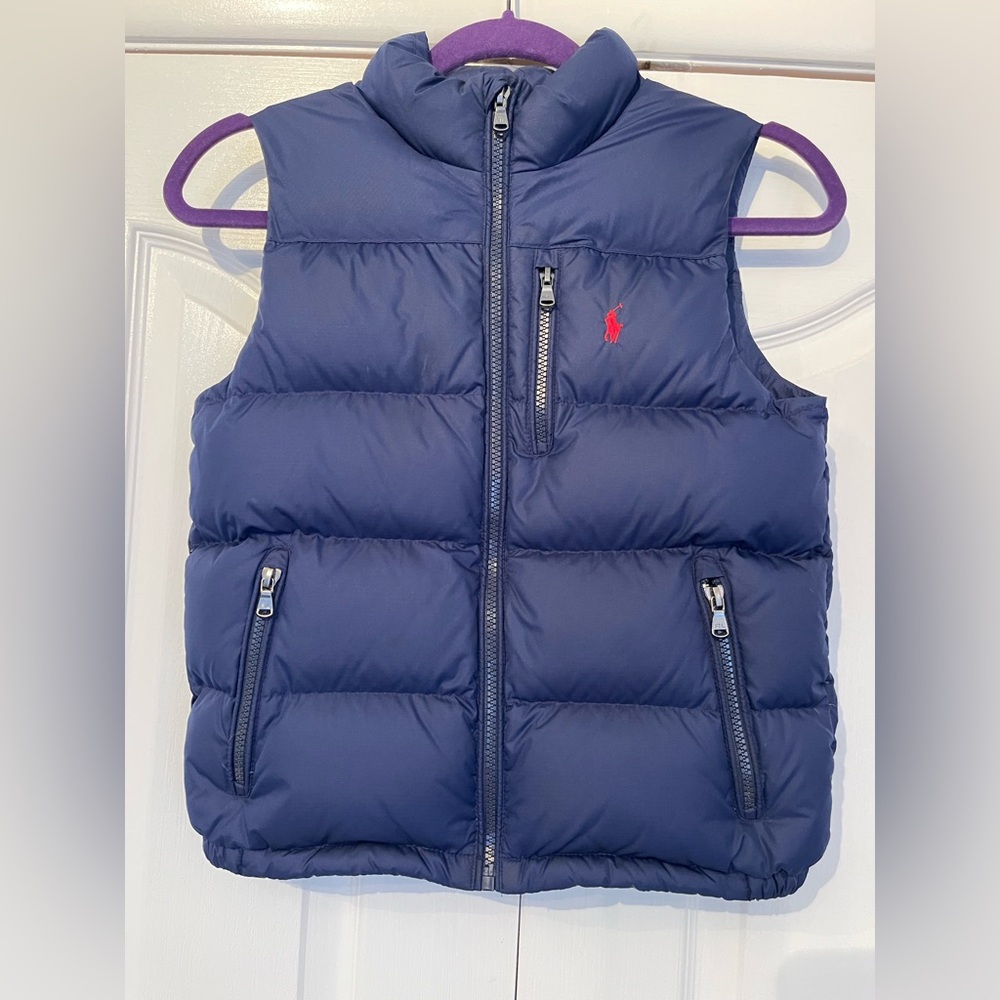 Polo Ralph Lauren Blue Puffer Vest